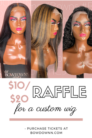 Custom Wig Raffle Ticket